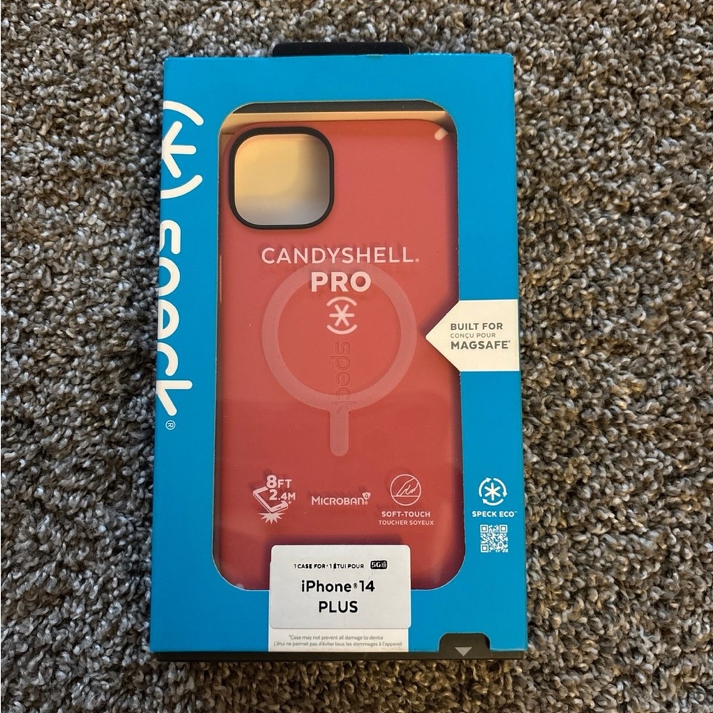 Speck CandyShell Pro Case for iPhone 14 Plus - Coral